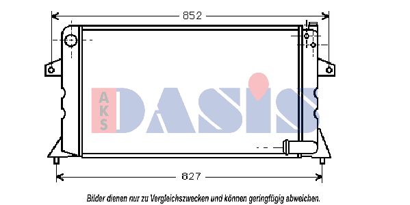 AKS DASIS Radiators, Motora dzesēšanas sistēma 370031N